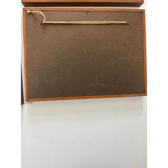 Set of 4 Lithograph Wallart Fruit motiff 1950-1960 - Picture 6 of 9